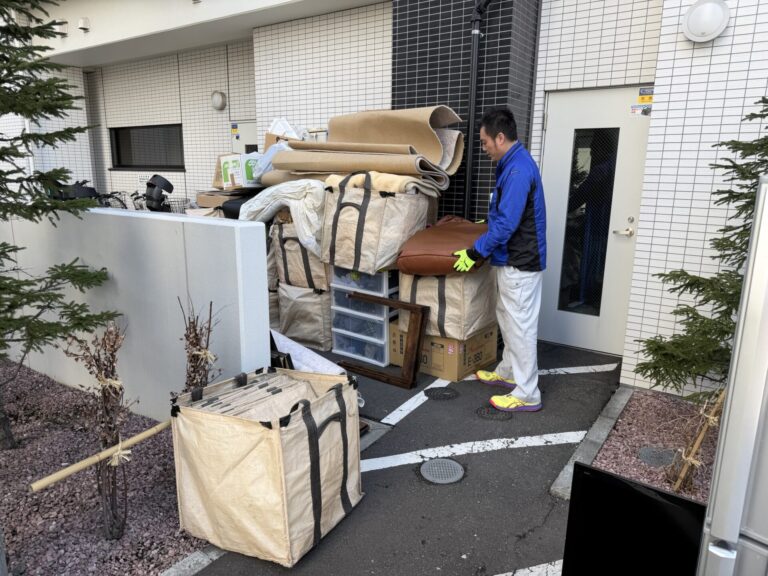 札幌市中央区　遺品整理